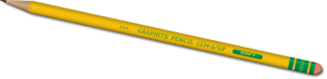 sharpened pencil free clipart