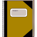 subject book tan free clipart