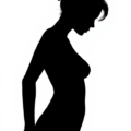 womens day awareness silhouette free clipart image